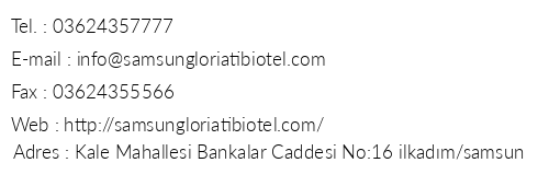 Gloria Tibi Hotel telefon numaralar, faks, e-mail, posta adresi ve iletiim bilgileri